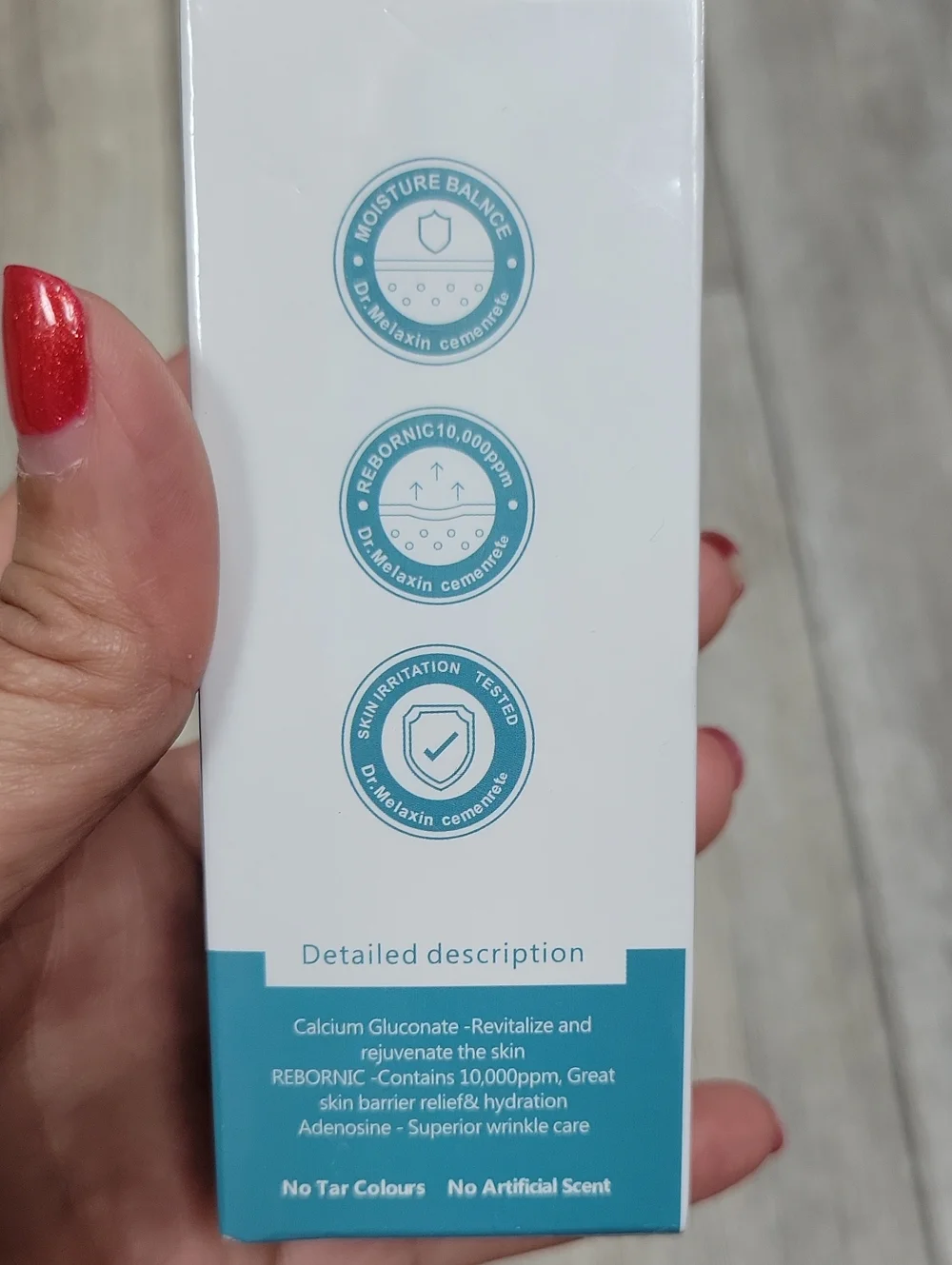 Dr. Melaxin Cemenrete Cyano Pink Spicule Calcium B12 Serum